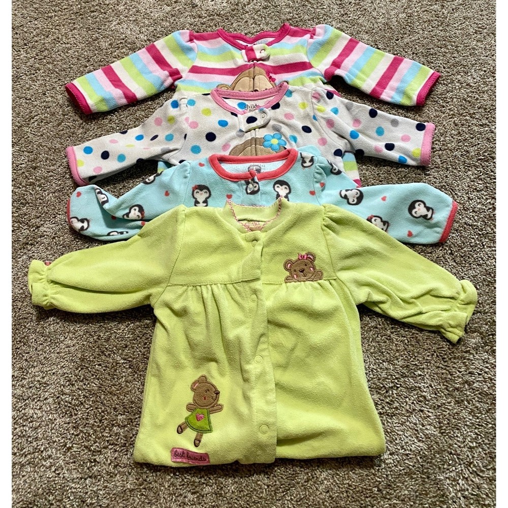 Carter’s Footie Pajamas Size 3-6 months Bundle